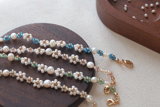 Age of Blossoming | Bracelet | Emerald Green