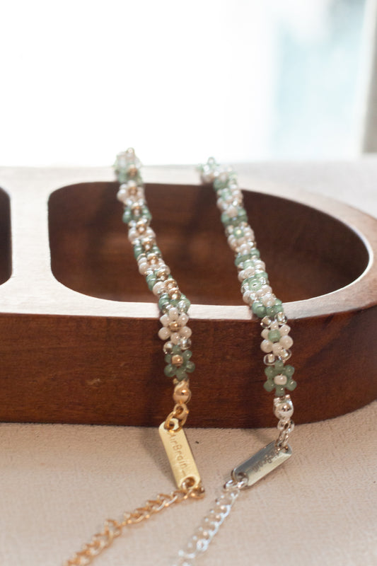 夢幻花園｜手鏈｜綠