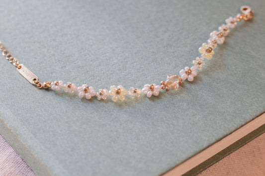 Starlight Floral Whispers | Bracelet | Honey Yellow